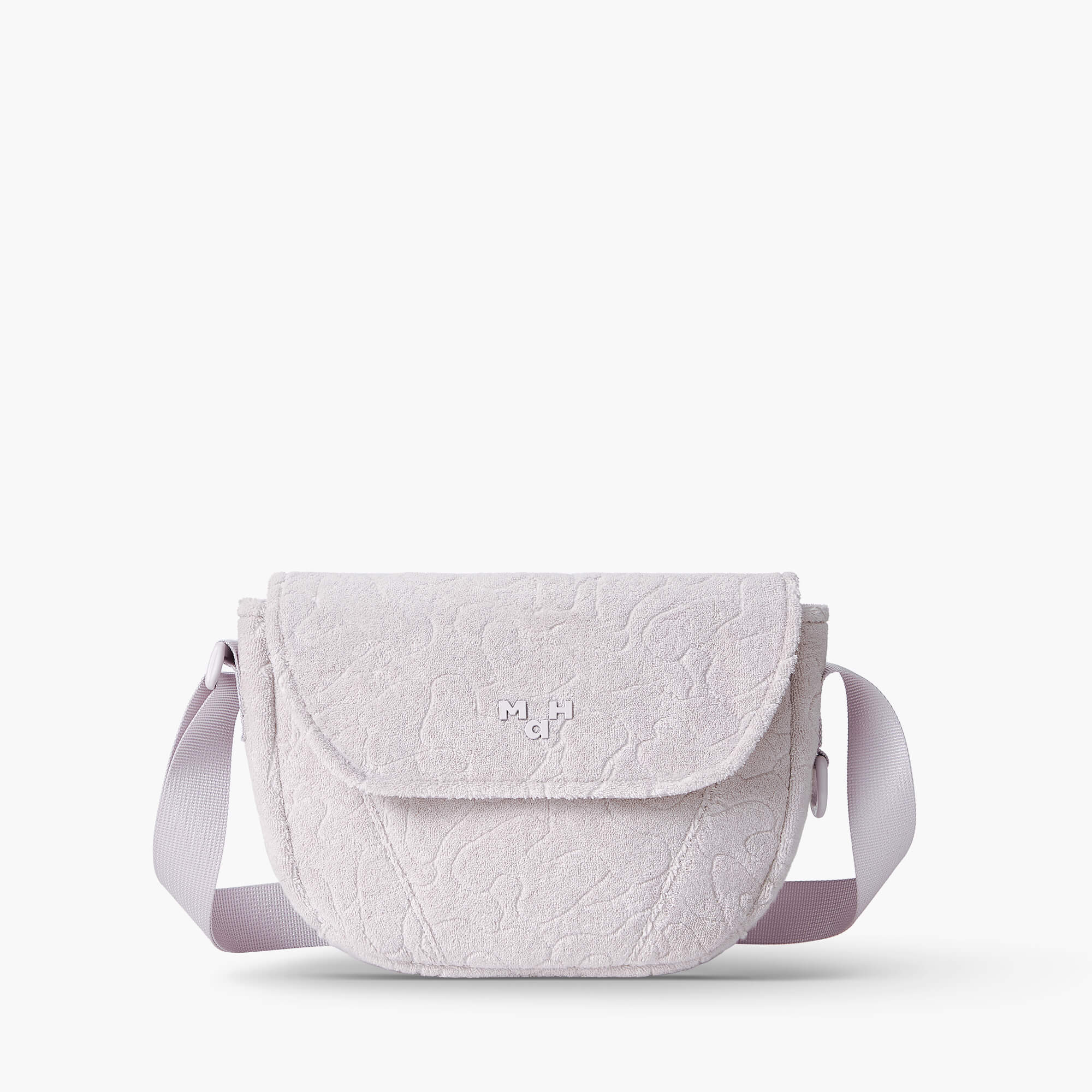 Terry Cloth Small Crossbody Bag