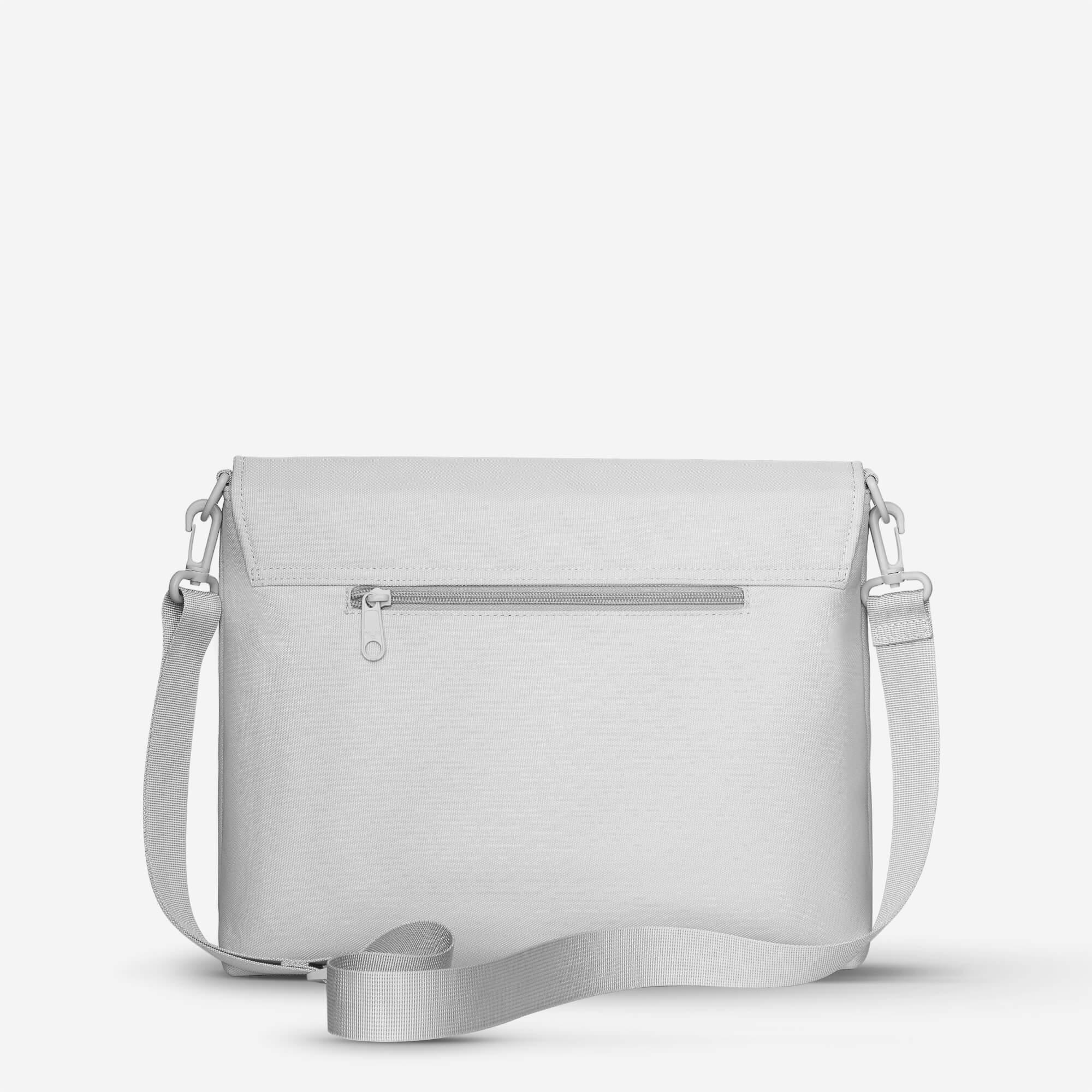 Gray Messenger Bag