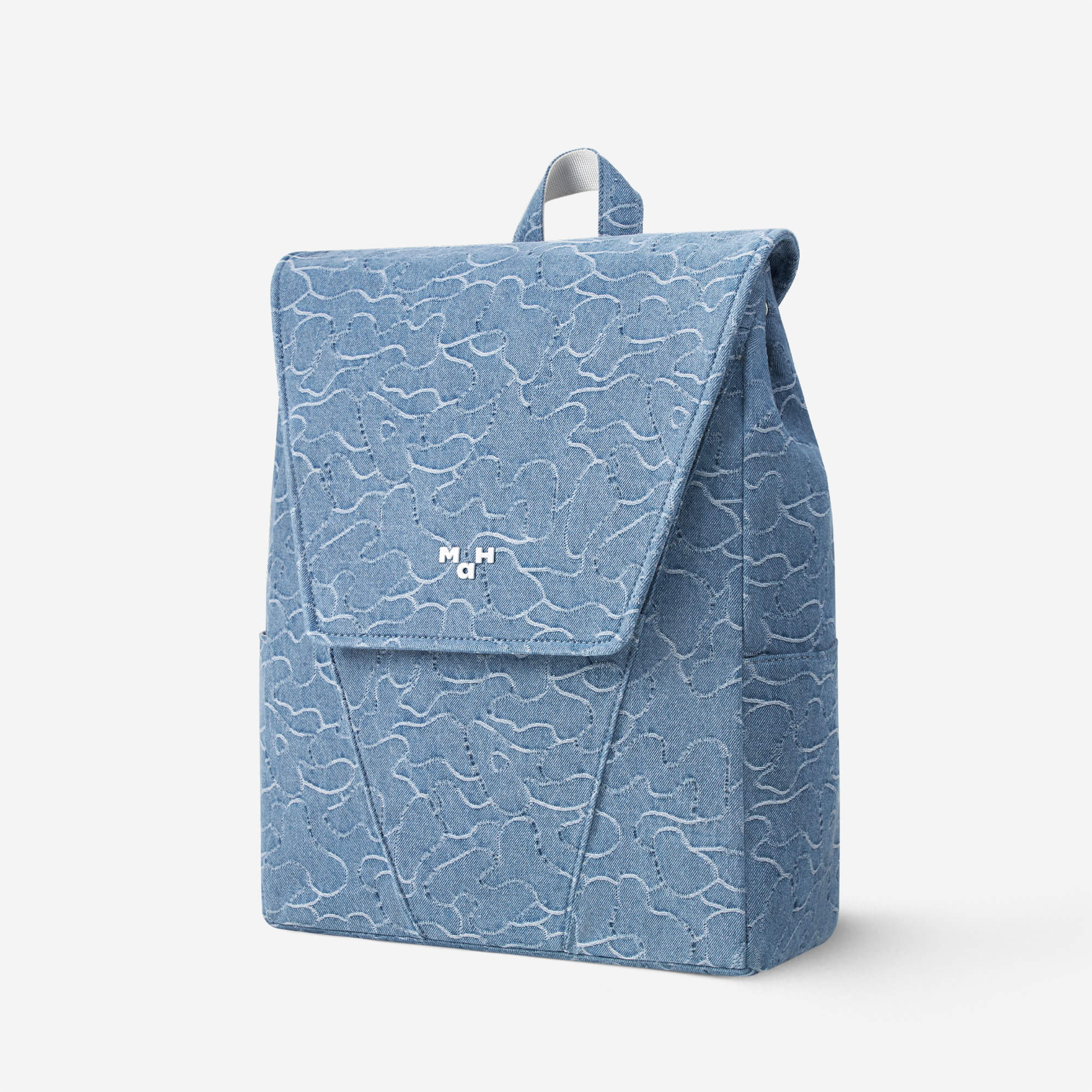 Denim Backpack For School