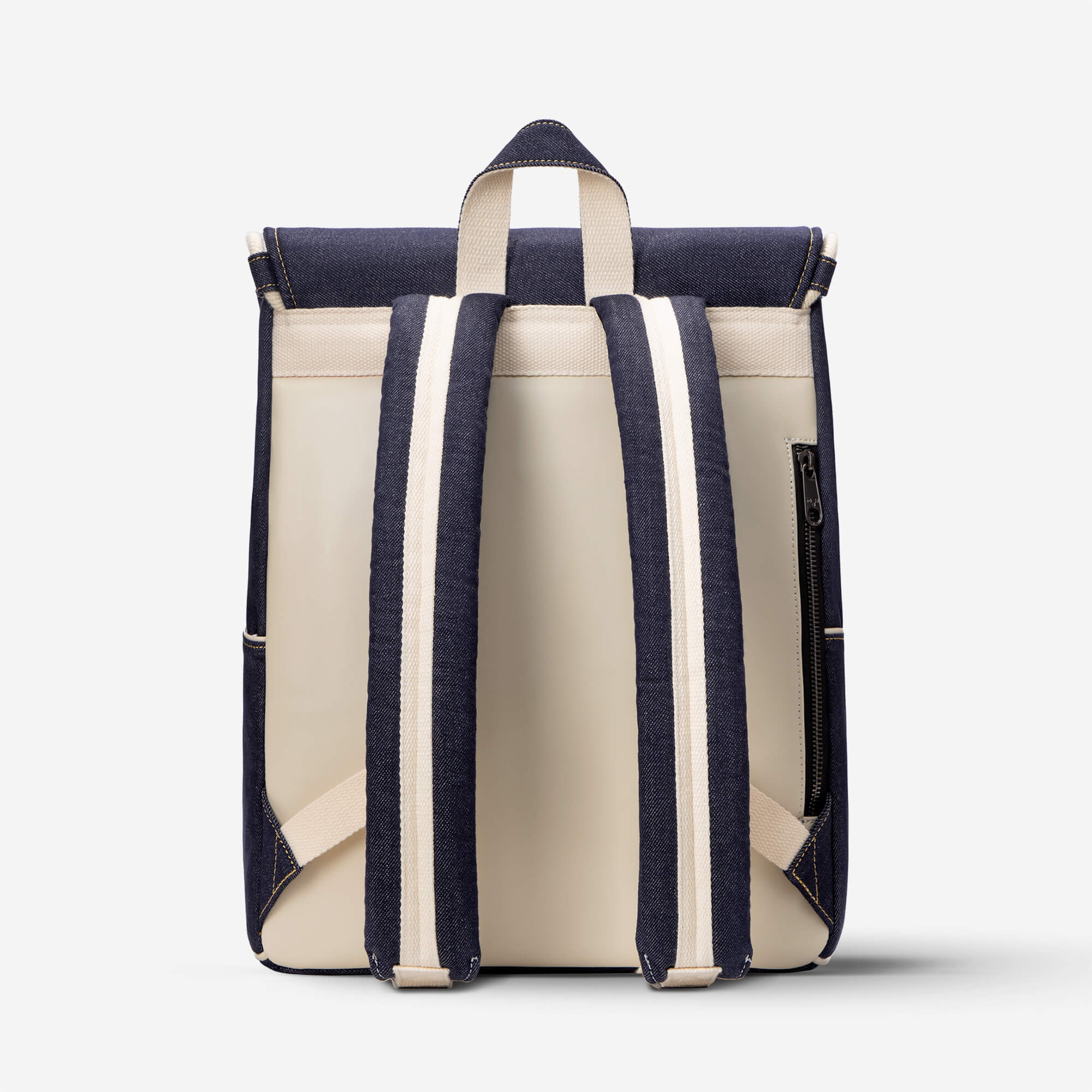 Denim Laptop Backpack - Denim Schoolbag