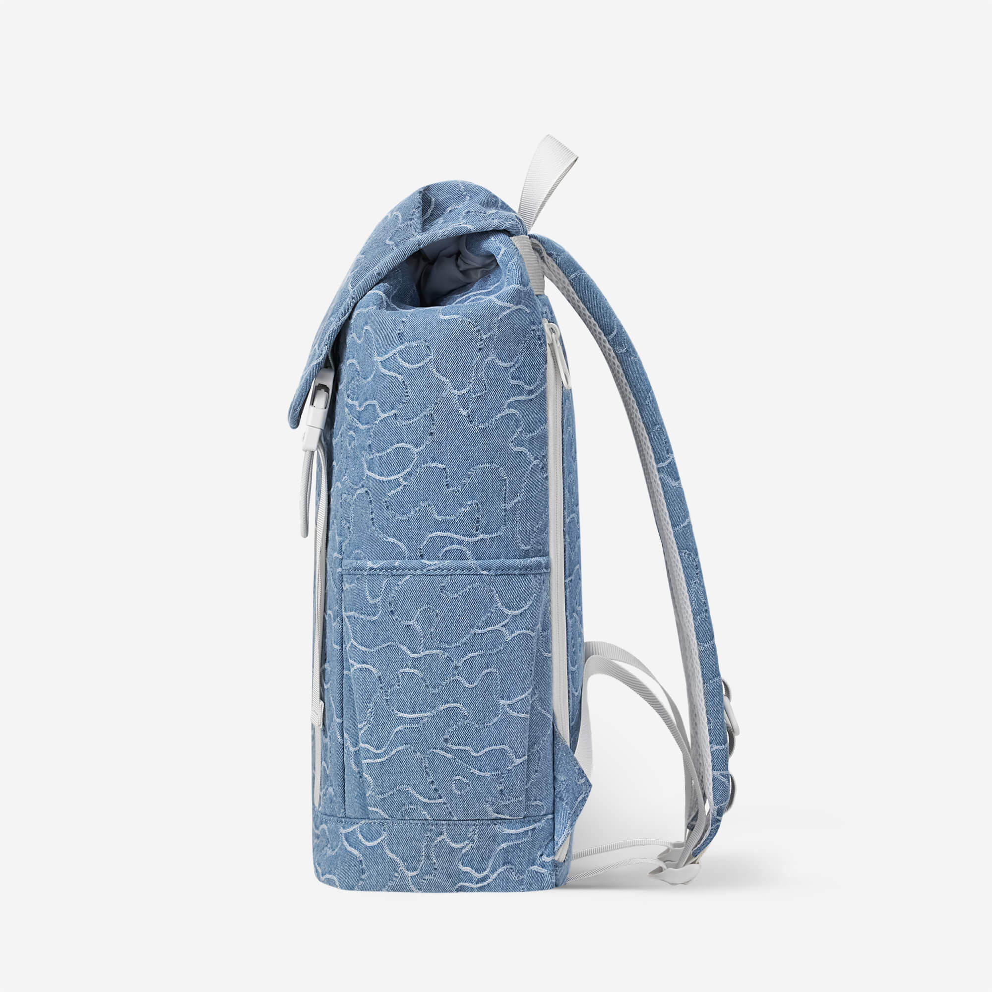 Denim Backpack For Traveling