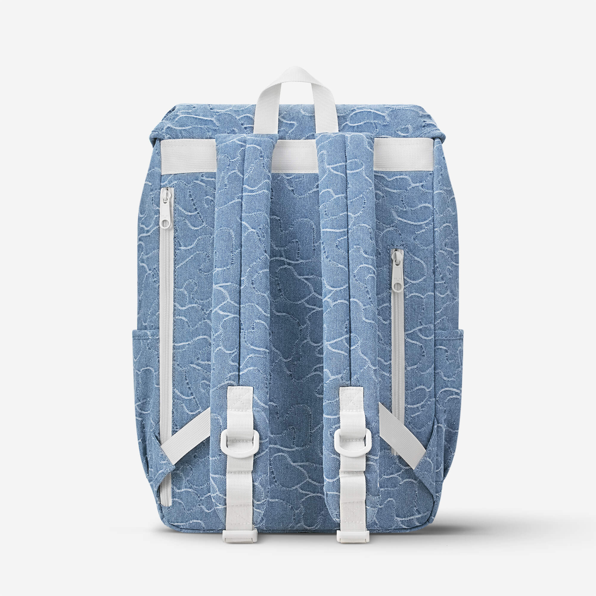 Denim Backpack For Traveling