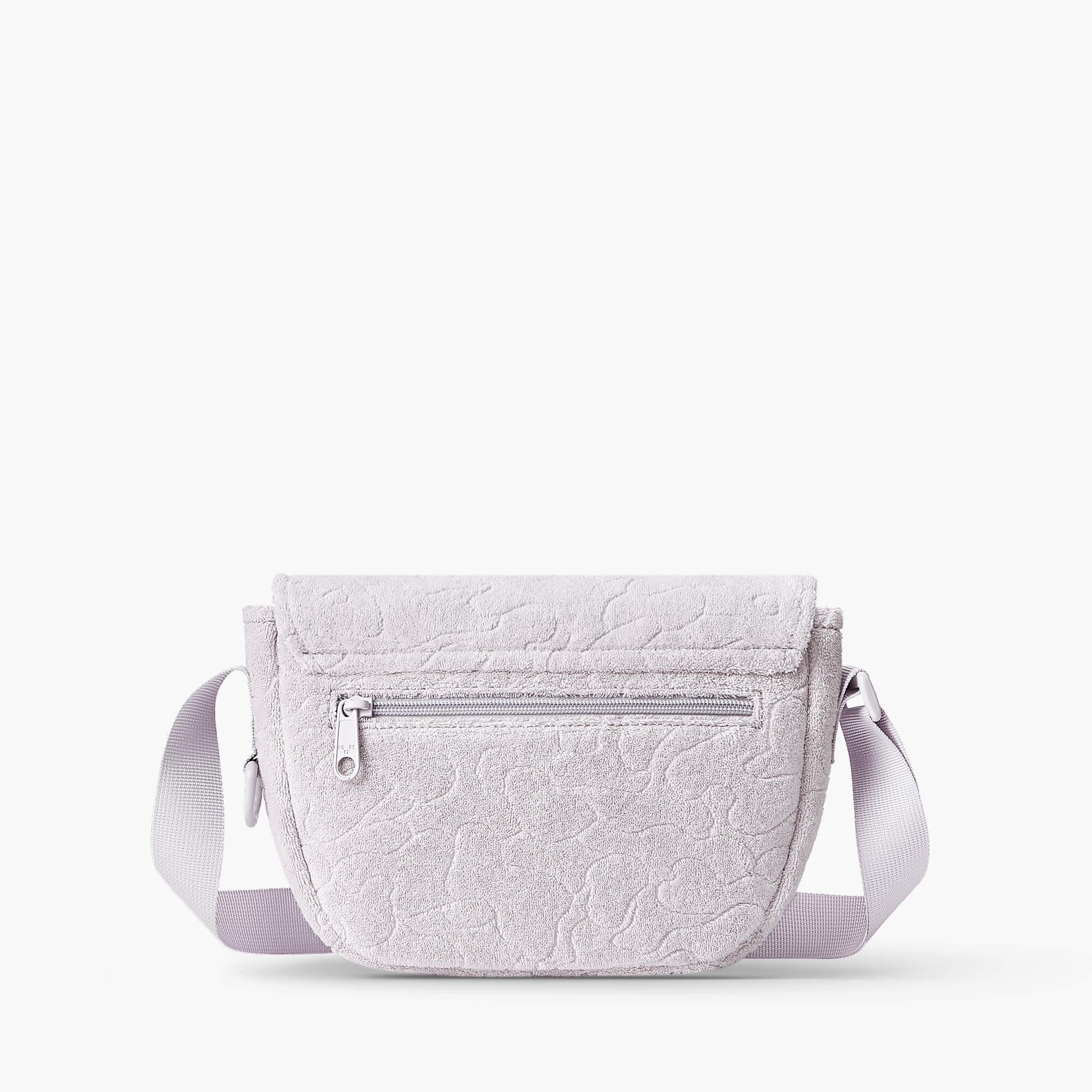 Terry Cloth Small Crossbody Bag