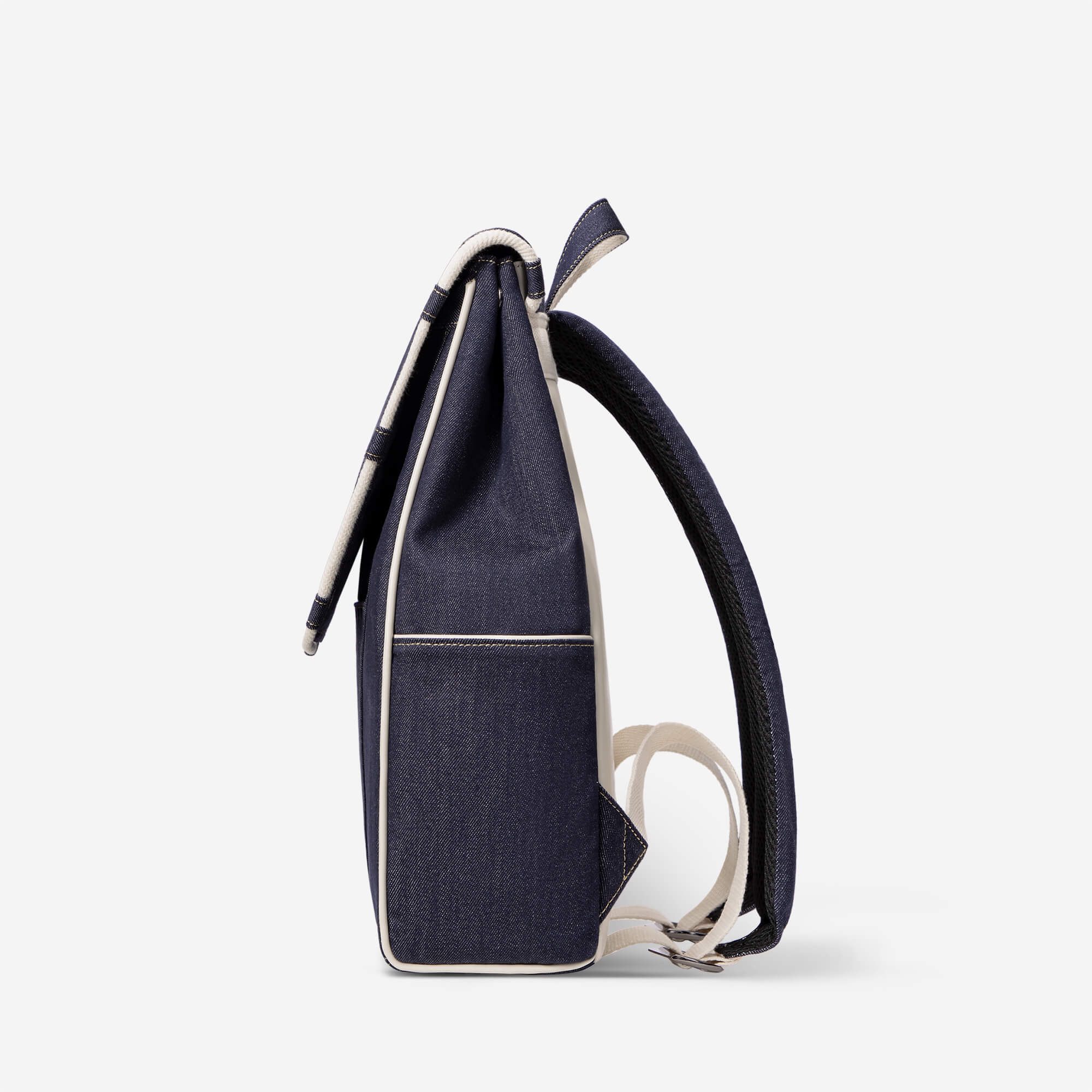 Denim Laptop Backpack - Denim Schoolbag