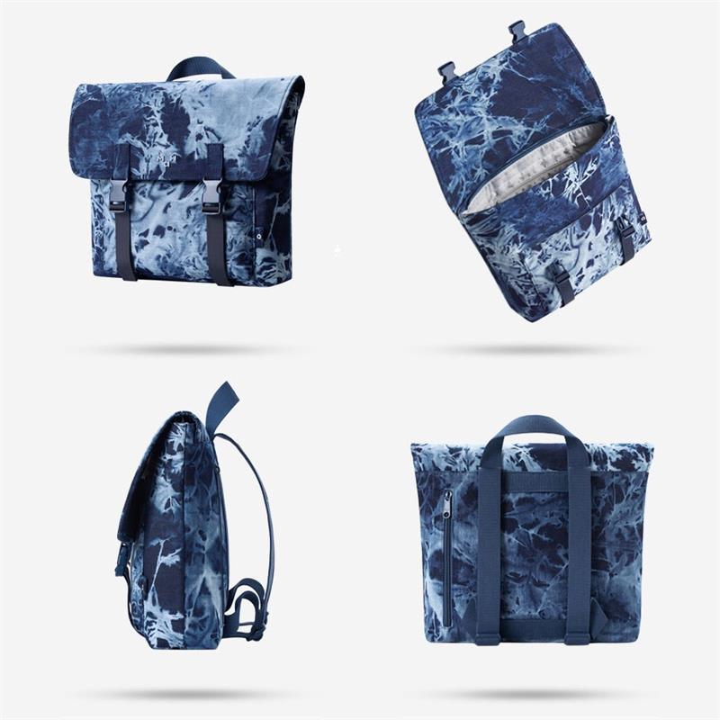 MAH-Denim School Backpack For Men and Women