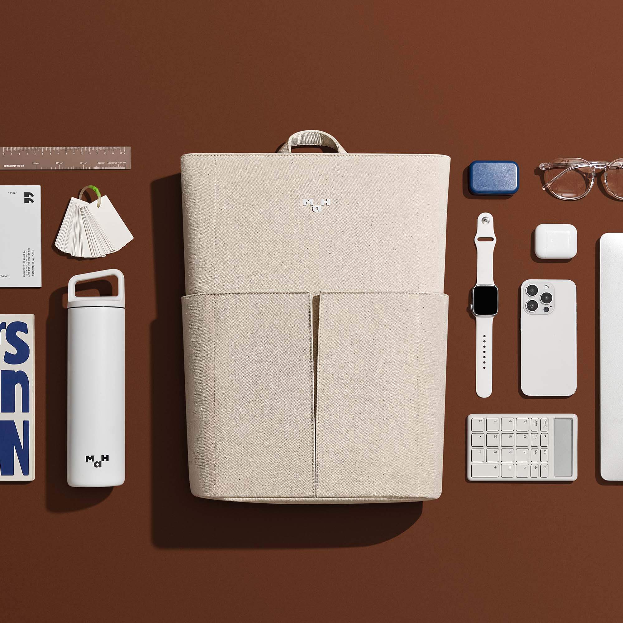 Canvas Minimalist Laptop Backpack